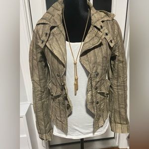 Diesel Olive Fitted Blazer